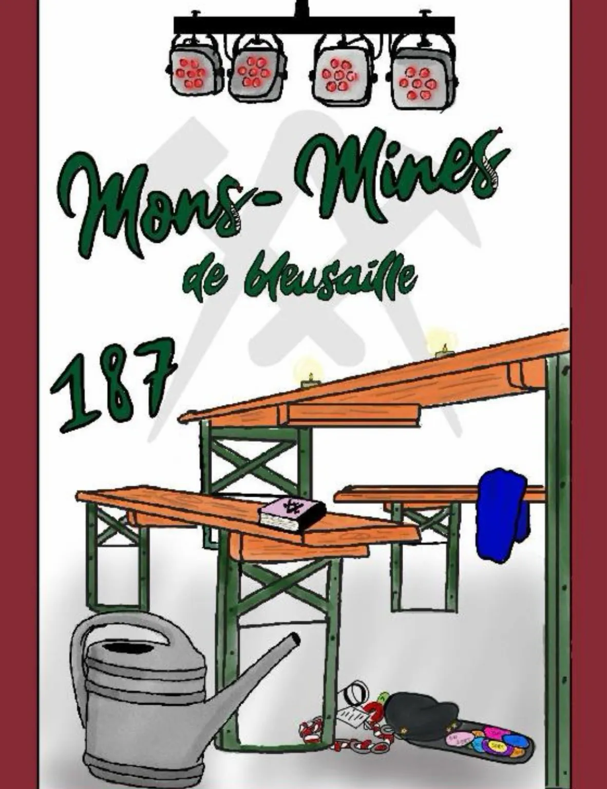 Couverture du Mons-Mines 187 de Meusaille